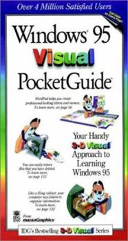Paperback Windows 95 Visual Pocket Guide Book