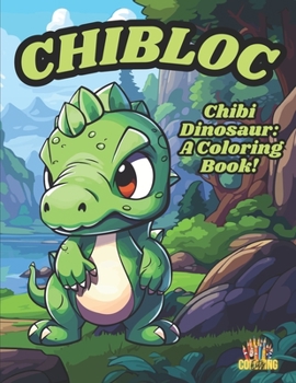 Paperback Chibi Dinosaur: A Coloring Book [Spanish] Book
