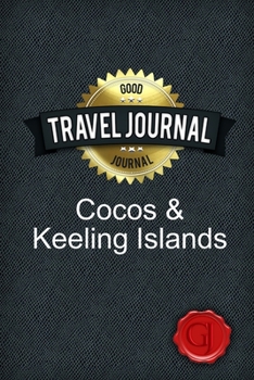 Paperback Travel Journal Cocos & Keeling Islands Book