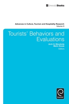 Hardcover Tourists' Behaviors and Evaluations Book