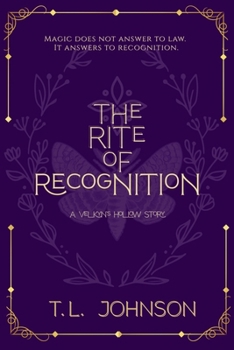 Paperback The Rite of Recognition Book