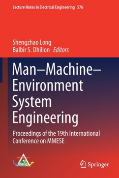 Paperback Man-Machine-Environment System Engineering: Proceedings of the 19th International Conference on Mmese Book
