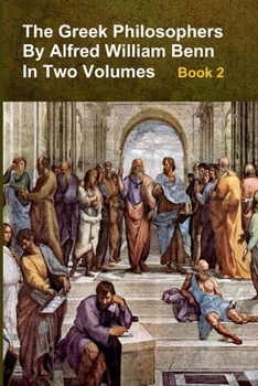 Paperback The Greek Philosophers Book 2 Book