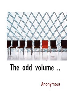 Paperback The Odd Volume .. Book