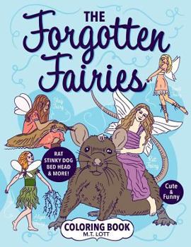 Paperback The Forgotten Fairies Coloring Book