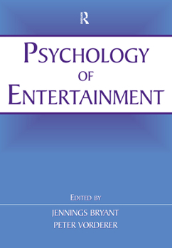 Paperback Psychology of Entertainment Book