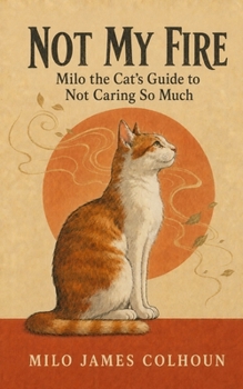 Paperback Not My Fire: Milo The Cat's Guide To Not Caring So Much Book