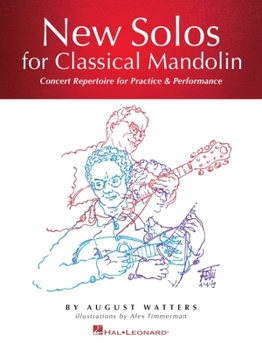 Paperback New Solos for Classical Mandolin Songbook - Concert Repertoire for Practice and Performance by August Watters Book