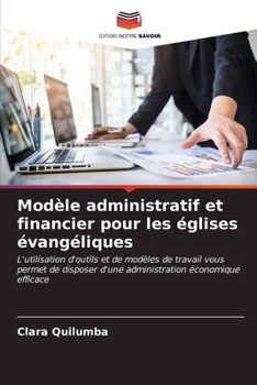 Paperback Modèle administratif et financier pour les églises évangéliques [French] Book
