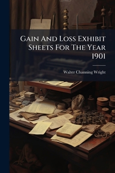 Paperback Gain And Loss Exhibit Sheets For The Year 1901 Book