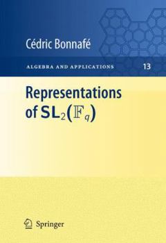Paperback Representations of Sl2(fq) Book