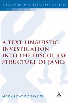 Hardcover A Text-Linguistic Investigation Into the Discourse Structure of James Book