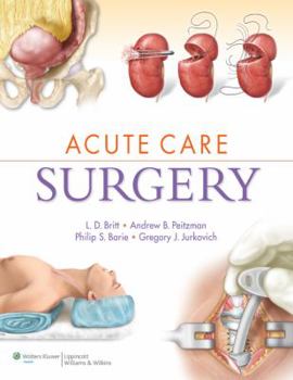 Hardcover Acute Care Surgery Book
