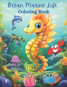 Paperback Ocean Marine Life Coloring Book