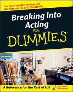 Paperback Breaking Into Acting for Dummies Book