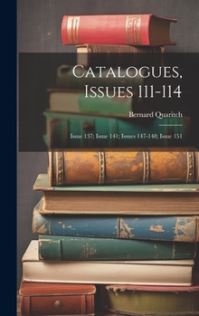 Hardcover Catalogues, Issues 111-114; issue 137; issue 141; issues 147-148; issue 151 Book