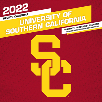 Calendar Usc Trojans 2022 12x12 Team Wall Calendar Book