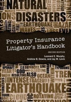Paperback Property Insurance Litigator's Handbook Book