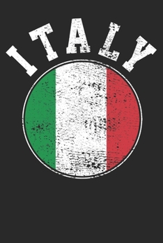 Paperback Notebook: Italy Ruled 6x9 120 Pages Book