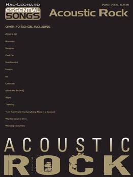 Paperback Acoustic Rock: Essential Songs Series Book
