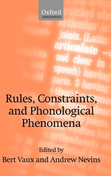 Hardcover Rules, Constraints, and Phonological Phenomena Book