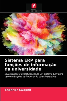 Paperback Sistema ERP para funções de informação da universidade [Portuguese] Book