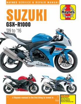 Paperback Suzuki Gsx-R1000, 2009-2016 Book