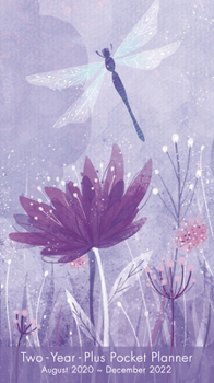 Calendar 2021 Dragonfly Two-Year-Plus Pocket Planner Book