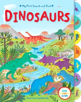 Board book My First Search and Find: Dinosaurs Book