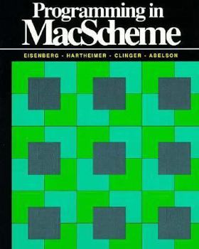 Paperback Programming in Macscheme: Trade Edition Book