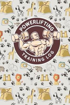 Paperback Powerlifting Training Log Book