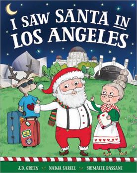 Hardcover I Saw Santa in Los Angeles Book