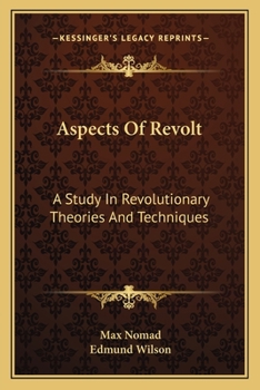 Paperback Aspects Of Revolt: A Study In Revolutionary Theories And Techniques Book