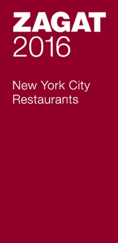 Paperback Zagat New York City Restaurants Book