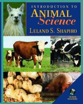 Paperback Introduction to Animal Science [With CD-ROM] Book