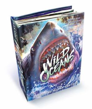 Hardcover Wild Oceans: A Pop-Up Book with Revolutionary Technology Book