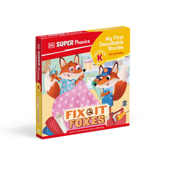 Paperback DK Super Phonics My First Decodable Stories Fix-It Foxes Book