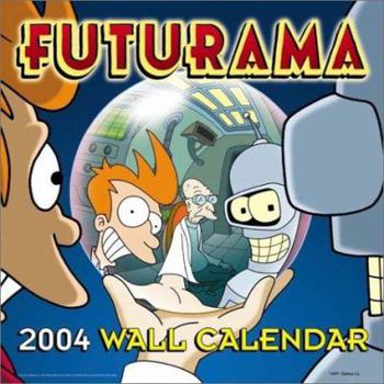 Calendar Futurama 2004 Wall Calendar Book