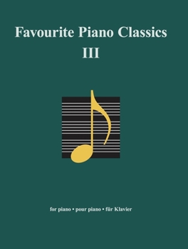 Paperback Favourite Piano Classics III Book