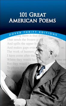 Library Binding 101 Great American Poems Book