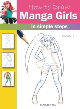 Paperback How to Draw Manga Girls in Simple Steps Book