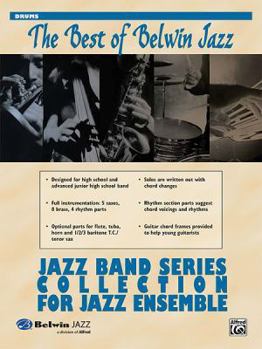 Paperback Jazz Band Collection for Jazz Ensemble: Drums Book