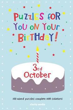Paperback Puzzles for you on your Birthday - 3rd October Book