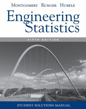 Paperback Manual Engineering Statistics, 5e Student Solutions Book