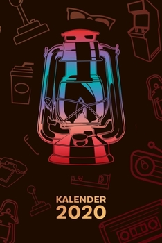 KALENDER 2020: A5 Vintage Terminplaner für Retro Fans mit DATUM - 52 Kalenderwochen für Termine & To-Do Listen - Retro Party Terminkalender Vintage Deko Jahreskalender 60er Jahre Stil