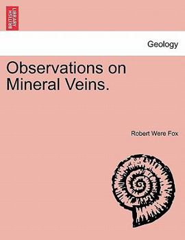 Paperback Observations on Mineral Veins. Book