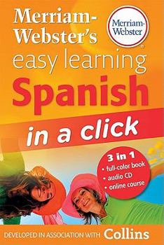 Paperback Merriam-Websters Easy Learning Spanish in a Click (Spanish Edition) [Spanish] Book