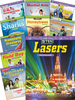 Hardcover Place Value and Measurement and Data for Second Grade, 10-Book Set Book