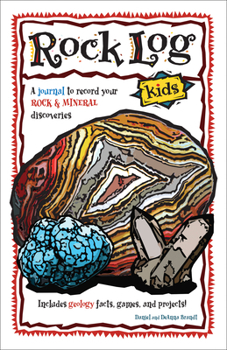 Spiral-bound Rock Log Kids Book