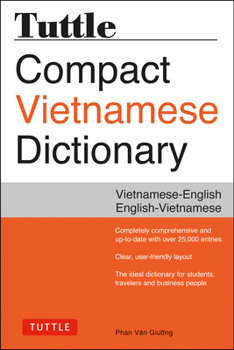 Paperback Tuttle Compact Vietnamese Dictionary: Vietnamese-English English-Vietnamese Book